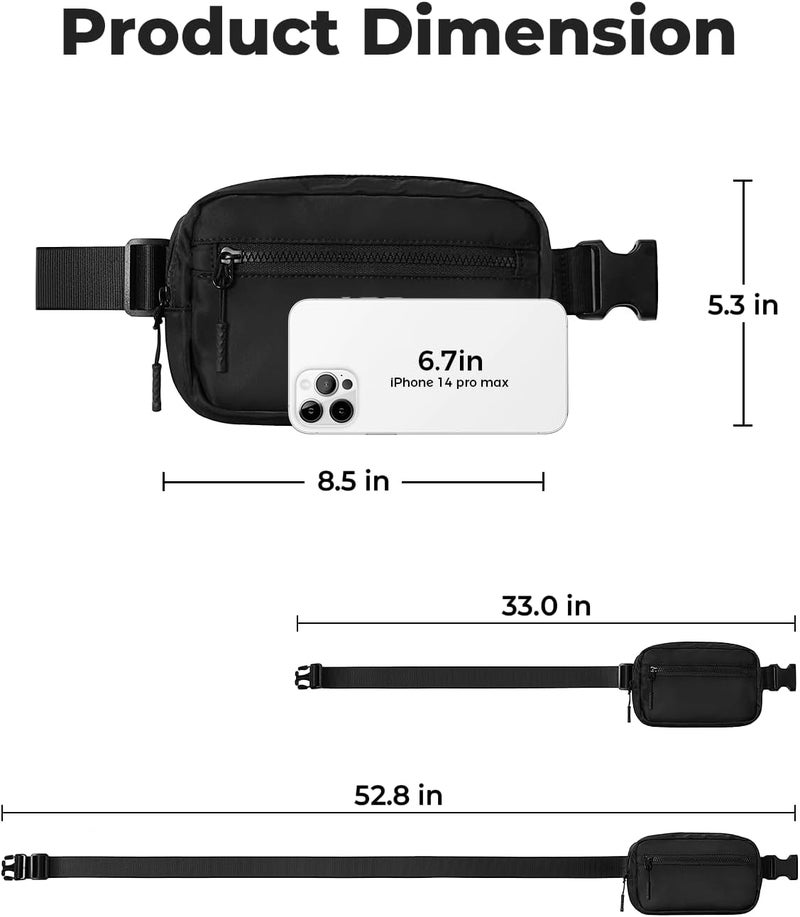 CHOLISS Small Sling Bag for Women and Men, Crossbody Bags Trendy Fanny Packs Chest Bag with Extended Strap - Image 4